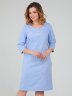 Платье 150, голубой меланж